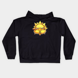 Grumpy sunshine Kids Hoodie